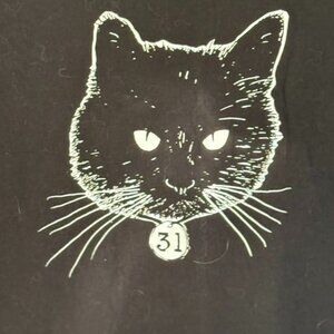 Parisian T shirt Cat commemorating Colette/her apt.
